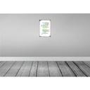 [LA-113492-H] Holzschild 30x20 cm nicht wichtig wohin du gehst Dekoration Bild 2