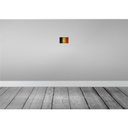 [LA-113521-1812] Blechschild 12x18 cm Belgien Fahne Flagge Wappen Bild 2