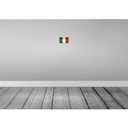 [LA-113523-1812] Blechschild 12x18 cm Italien Fahne Flagge Wappen Bild 2