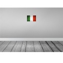 [LA-113523-2030] Blechschild 20x30 cm Italien Fahne Flagge Wappen Bild 2