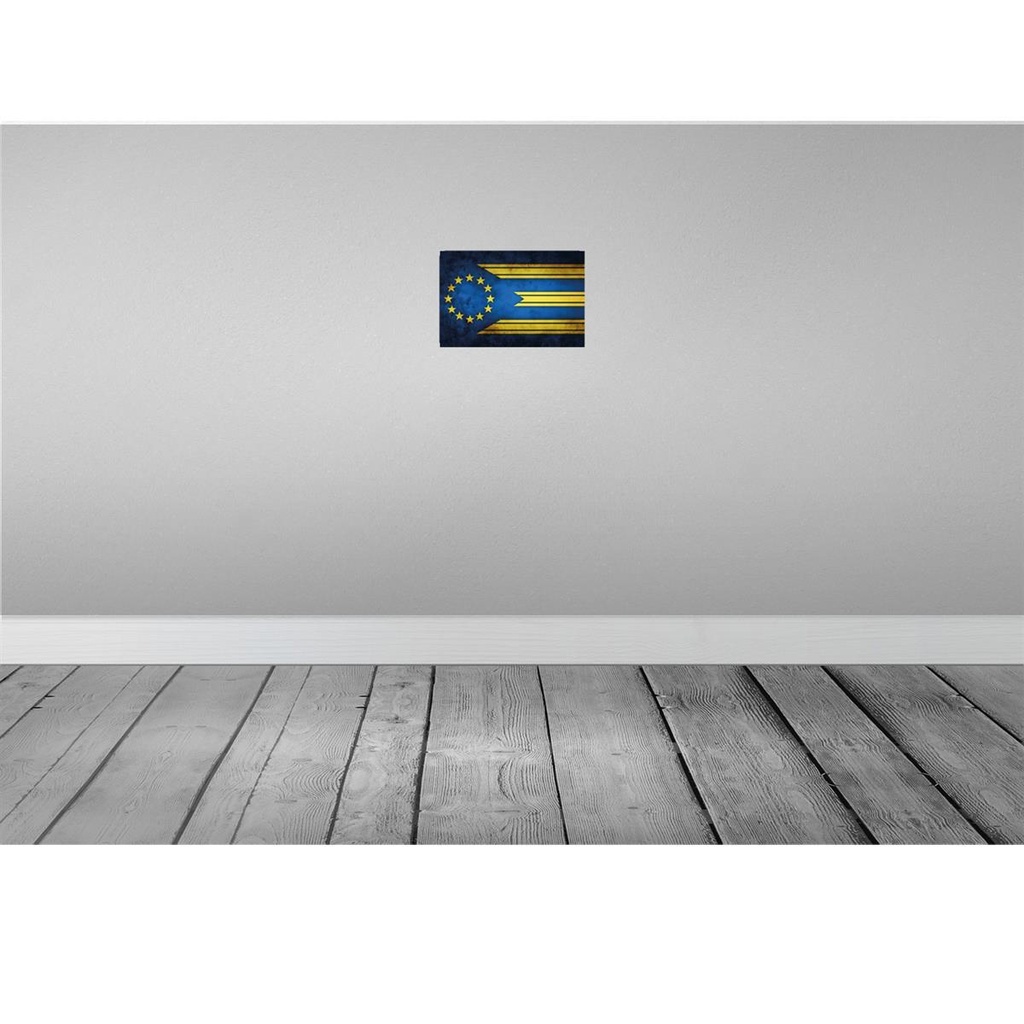 [LA-113524-2030] Blechschild 20x30 cm Europa Fahne Geburtstag Feiern Party Flagge Wappen Bild 2