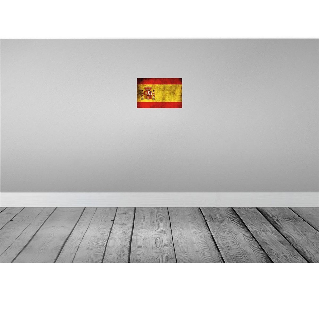 [LA-113528-2030] Blechschild 20x30 cm Spanien Fahne Flagge Wappen Bild 2