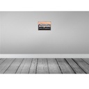 [LA-113575-2030] Blechschild 20x30 cm wenn Berg ruft muss ich gehen Outdoor Camping Spruch Zitat Bild 2