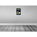 [LA-113615-2030] Blechschild 30x20 cm Bier schmeckt immer Essen Trinken Bild 2