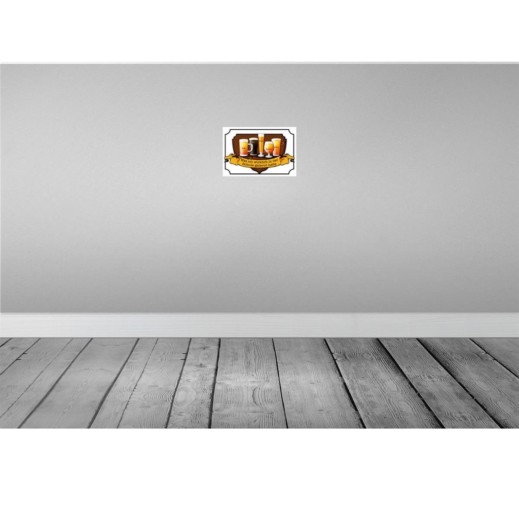 [LA-113621-H] Holzschild 20x30 cm Bier Maß Alt Weiße Berliner Essen Trinken Bild 2