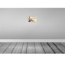 [LA-113623-H] Holzschild 20x30 cm 7-Gang-Menü Mann Wurst Bier Essen Trinken Bild 2