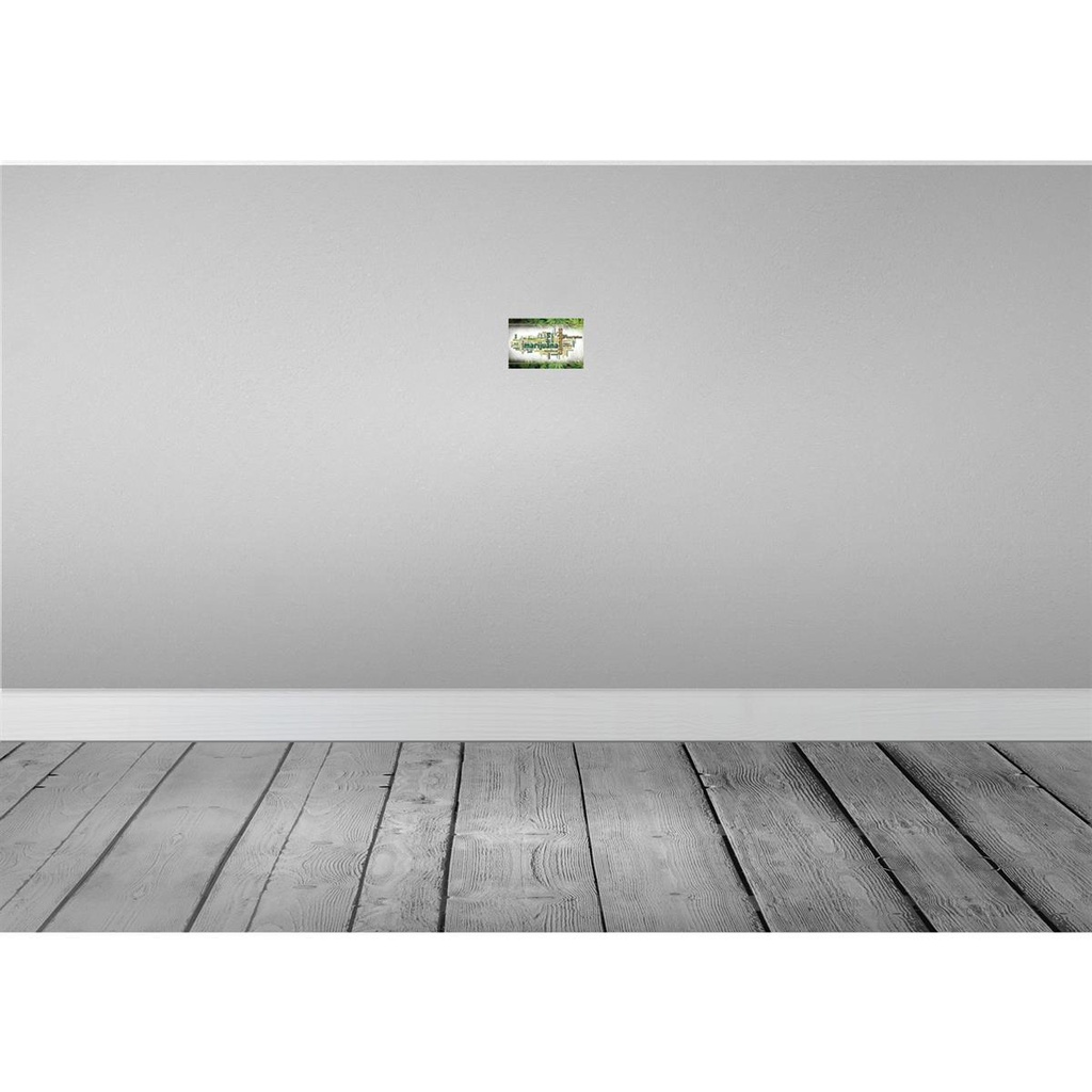 [LA-113721-1812] Blechschild 12x18 cm Cannabis Marijuana therapy pain smoke Bild 2