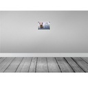 [LA-113753-2030] Blechschild 20x30 cm Hund Französische Bulldogge hier Tier Haustier Bild 2