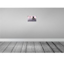[LA-113755-H] Holzschild 20x30 cm Hund Pit Bull Terrier hier wache ich Tier Haustier Bild 2