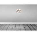 [LA-113791-2030] Blechschild 20x30 cm Katze Hunde Yoga Tier Haustier Bild 2