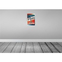 [LA-113798-H] Holzschild 30x20 cm Paris Eiffelturm France Straße Stadt Bild 2