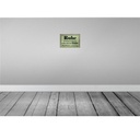 [LA-113803-2030] Blechschild 20x30 cm Ruhe ist etwas schönes außer Dekoration Spruch Zitat Bild 2