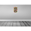 [LA-113823-2030] Blechschild 30x20 cm Keep Calm and eat a Cupcake Yoga Bild 2
