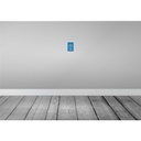 [LA-113829-1812] Blechschild 18x12 cm Keep Calm and chill on Yoga Bild 2