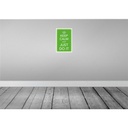 [LA-113833-H] Holzschild 30x20 cm Keep Calm and just do it Bild 2