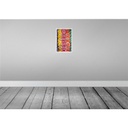 [LA-113852-2030] Blechschild 30x20 cm Keep Calm and love candy Yoga Bild 2