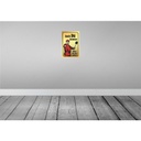 [LA-113859-2030] Blechschild 30x20 cm Du Genosse hältst Klo sauber Dekoration Spruch Zitat Bild 2
