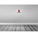 [LA-113862-H] Holzschild 20x30 cm hier ist kein Hundeklo Tier Haustier Bild 2