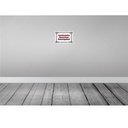 [LA-113863-2030] Blechschild 20x30 cm Raucher Schutzgebiet Spruch Zitat Bild 2