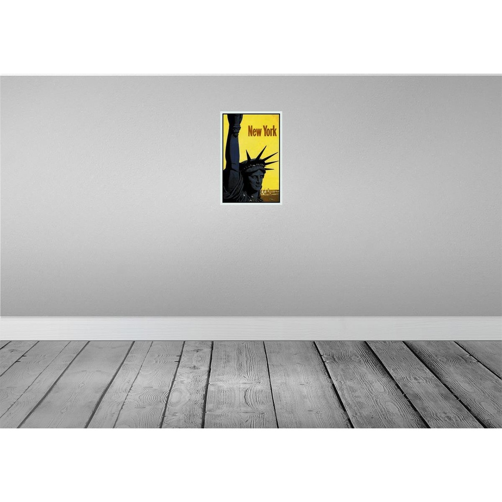 [LA-113899-2030] Blechschild 30x20 cm New York Statue of Liberty Amerika USA Bild 2