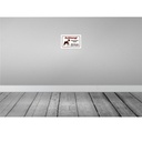 [LA-113902-H] Holzschild 20x30 cm Achtung freilaufender Hund Warnschild Hinweisschild Bild 2