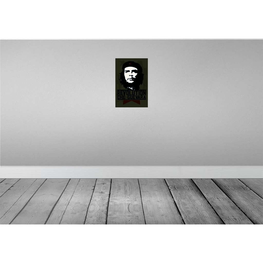 [LA-113912-2030] Blechschild 30x20 cm Revolution Che Guevara Kuba Amerika USA Bild 2