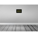 [LA-113945-H] Holzschild 20x30 cm Hier arbeiten Frauen Männer Bild 2
