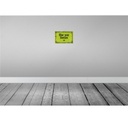 [LA-113946-2030] Blechschild 20x30 cm hier war Goethe nie Dekoration Spruch Zitat Bild 2