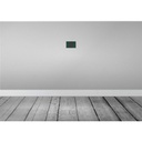 [LA-113957-1812-H] Holzschild 12x18 cm Notdurft ist sitzenderweise Dekoration Bild 2