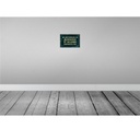 [LA-113978-2030] Blechschild 20x30 cm Vor Inbetriebnahme des Mundwerks Spruch Zitat Bild 2