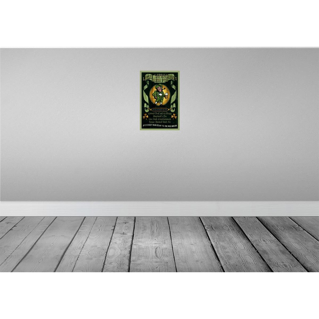 [LA-113999-H] Holzschild 30x20 cm Bier Irish Pub open daily from 11am Bild 2