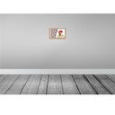 [LA-114008-2030] Blechschild 20x30 cm Huhn hier wache ich betreten Tier Haustier Bild 2