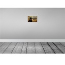 [LA-114016-H] Holzschild 20x30 cm Hund hier wohnt die Rottweiler Tier Haustier Bild 2