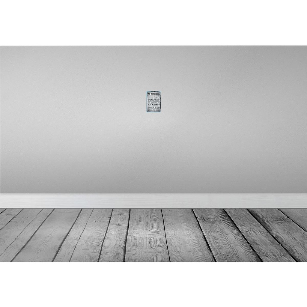[LA-114099-1812-H] Holzschild 18x12 cm wir Dorfkinder Hausaufgaben Bus Spruch Zitat Bild 2