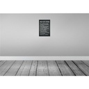 [LA-114104-H] Holzschild 30x20 cm man cave rules Männer Regeln Frauen Bild 2