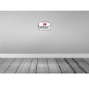 [LA-114129-H] Holzschild 20x30 cm Alkohol i love Whiskey Essen Trinken Bild 2