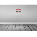 [LA-114152-2030] Blechschild 20x30 cm Warning man cave enter at your Warnschild Hinweisschild Sicherheit Vorsicht Bild 2