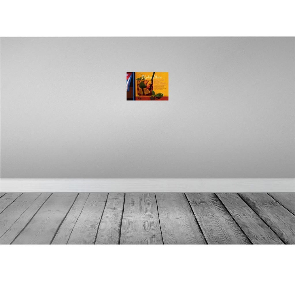 [LA-114164-H] Holzschild 20x30 cm Cuba Libre Rezept Rum Havanna Essen Trinken Bild 2
