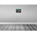 [LA-114169-H] Holzschild 20x30 cm Cuba Karte 3 Autos Auto Garage Werkstatt Bild 2
