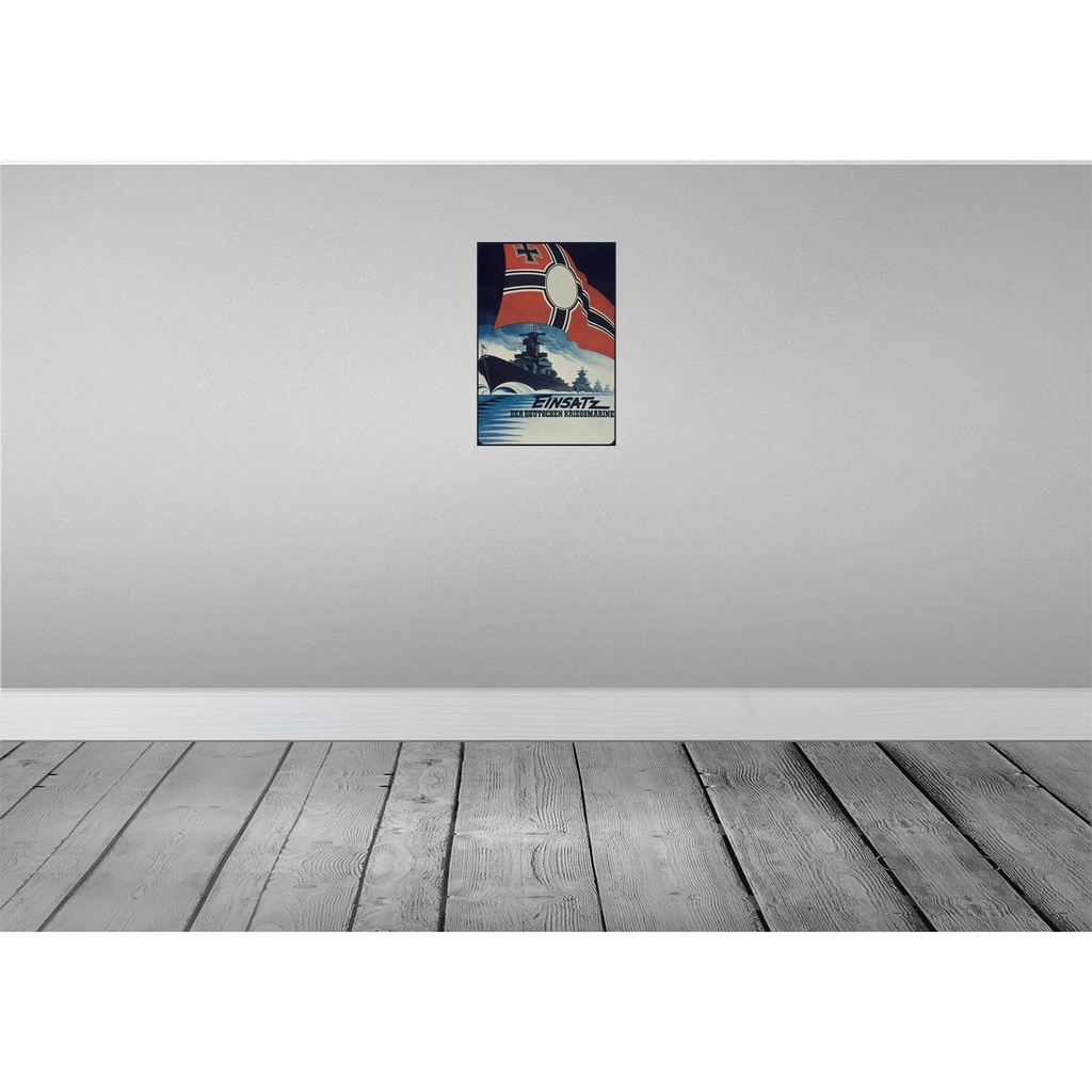 [LA-114193-H] Holzschild 30x20 cm Einsatz deutsche Kriegsmarine Dekoration Bild 2