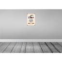[LA-114211-H] Holzschild 20x30 cm Kombi parking only Auto Parkplatzschild Bild 2