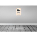 [LA-114220-H] Holzschild 30x20 cm Truck Parking only all others Parkplatzschild Bild 2