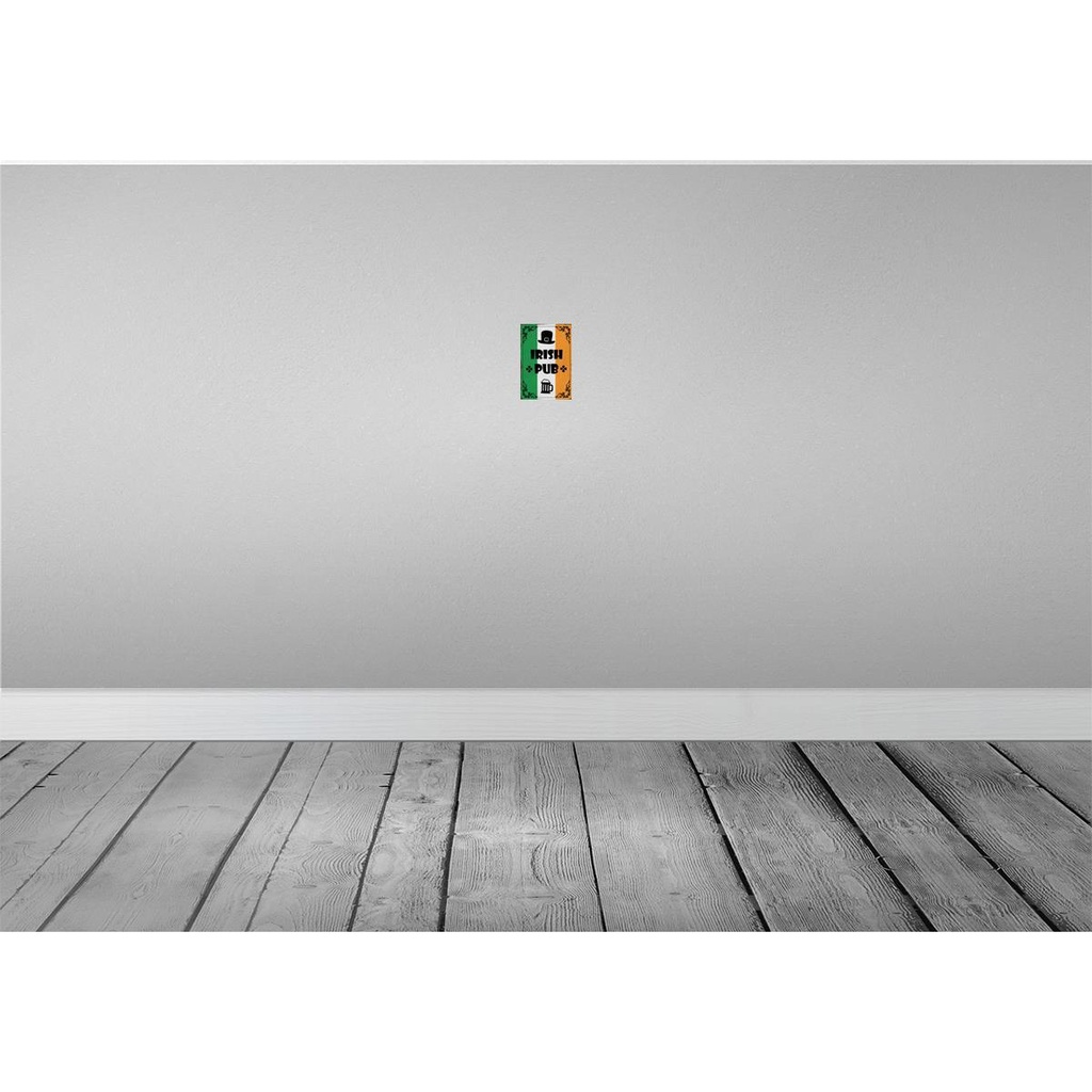 [LA-114238-1812-H] Holzschild 18x12 cm Irish Pub Bier Alkohol Geburtstag Feiern Party Bild 2