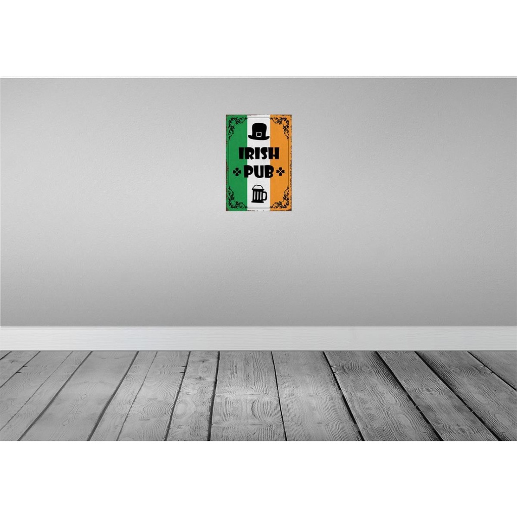 [LA-114238-2030] Blechschild 30x20 cm Irish Pub Bier Alkohol Geburtstag Feiern Party Bild 2