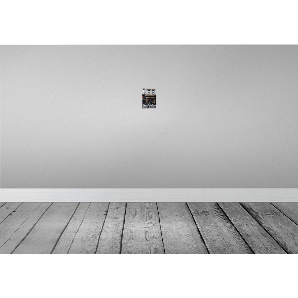 [LA-114282-1812] Blechschild 18x12 cm Coffee new York Kaffee Essen Trinken Bild 2