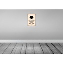 [LA-114288-2030] Blechschild 30x20 cm cat lovers parking only Katze Tier Haustier Bild 2