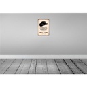 [LA-114295-H] Holzschild 30x20 cm Cowboys parking only Warnschild Hinweisschild Bild 2