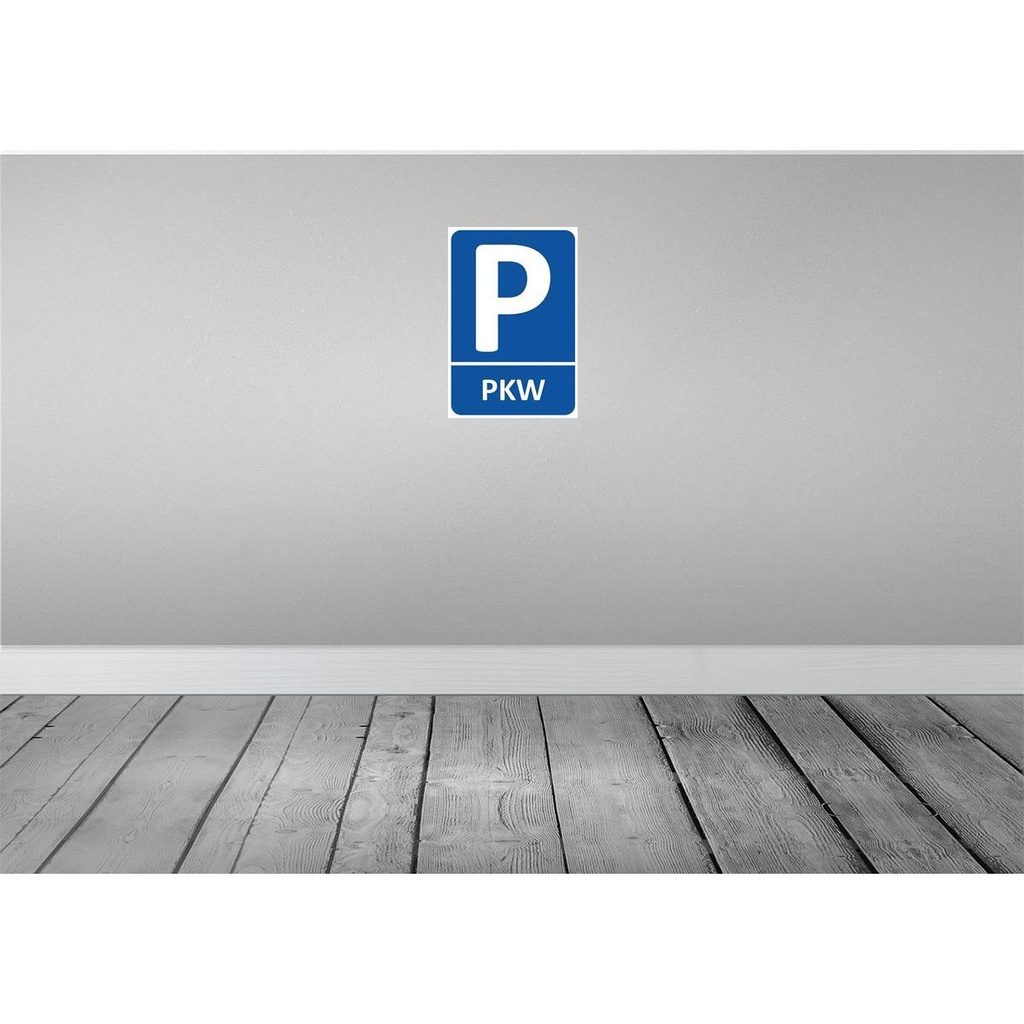 [LA-114299-2030] Blechschild 30x20 cm PLW Parkplatz Straßenschild Bild 2