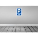 [LA-114299-H] Holzschild 30x20 cm PLW Parkplatz Straßenschild Bild 2
