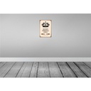 [LA-114306-2030] Blechschild 30x20 cm Queen parking only Korona Parkplatzschild Bild 2